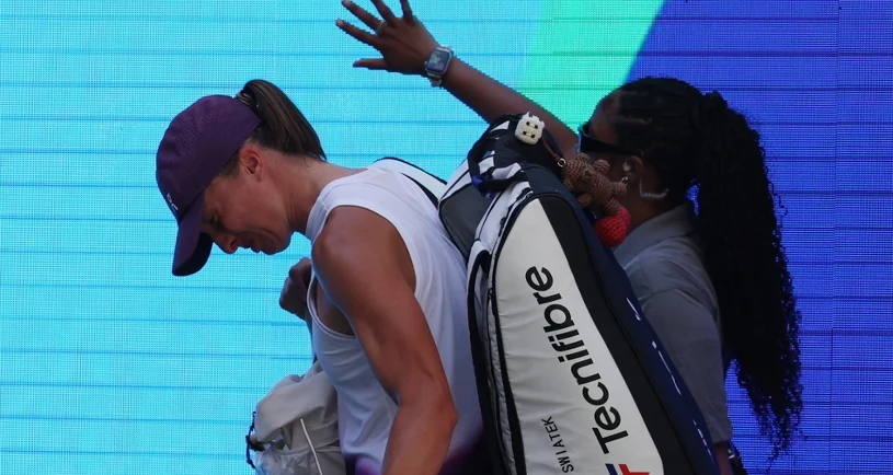 Świątek usłyszała pytanie z sali i... aż zaniemówiła. Katastrofa w US Open