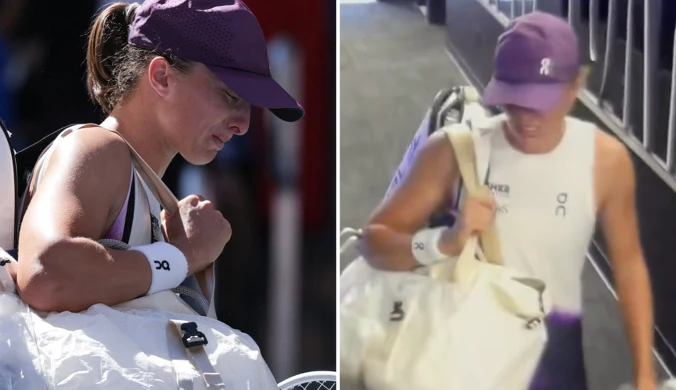 Łzy Świątek po porażce z mistrzynią olimpijską. Nagranie obiegło sieć