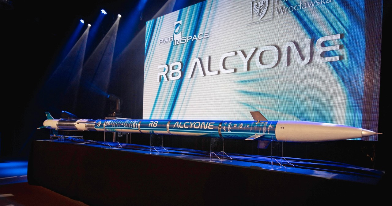 To nie NASA! Studenci z Wrocławia zbudowali rakietę R8 Alcyone