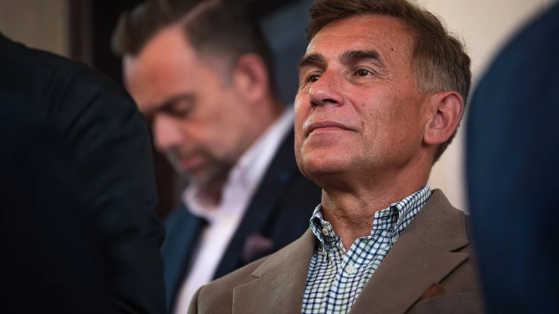 Kandydat na prezesa PKOl oburzony po tym pytaniu. "Pan chce mnie obrazić"
