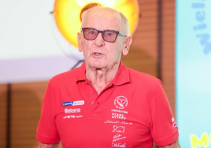 96-letni miliarder z Polski się nie zatrzymuje. Pojedzie w kolejnym rajdzie