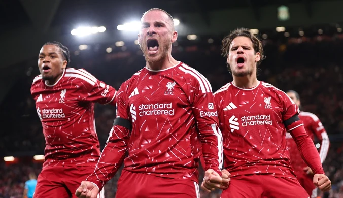 Klincz w pierwszej połowie, później prawdziwa "bomba". Anfield eksplodowało
