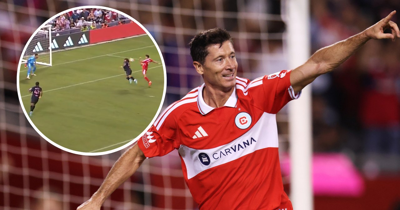 Wielka euforia w Chicago. 10. minuta i gol Lewandowskiego. Tak go strzelił