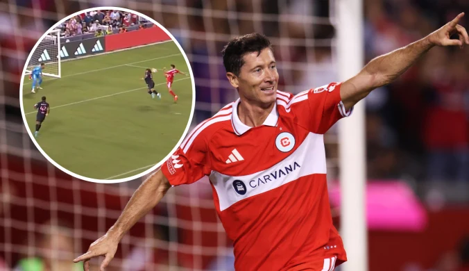 Wielka radość w Chicago. 10. minuta i gol Lewandowskiego. Tak go strzelił