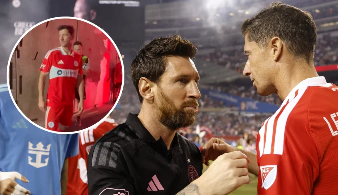 Messi podszedł do "Lewego". Nagrało się. A potem pierwsze takie zakończenie