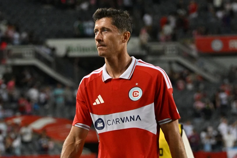 Tak po meczu zachował się Lewandowski. Są wieści prosto z USA. "Szkoda"