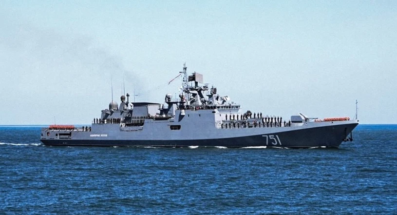 Ukraina odpaliła Neptuny. Trafiona fregata "Admirał Essen"