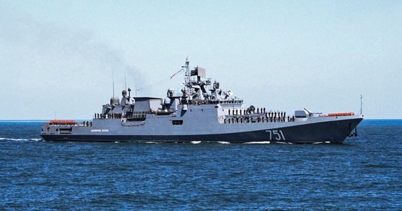 Ukraina odpaliła Neptuny. Trafiona fregata "Admirał Essen"