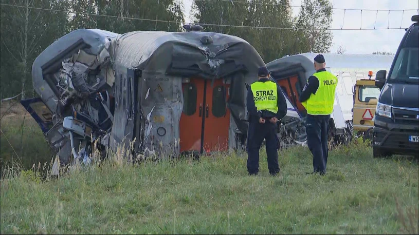 Katastrofa w Sokolnikach Suchych. Policja dementuje doniesienia o kierowcy