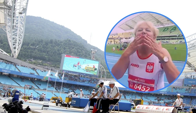 76 medali mistrzostw świata. Trzy złota 81-letniej sprinterki z Polski