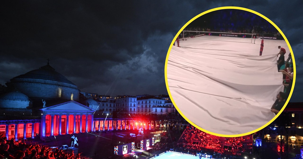 Mecz gospodarzy przerwany. Kłopoty organizatorów, siatkarze nie zawiedli