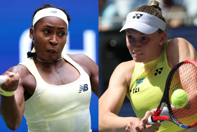 Zacięte starcie Gauff z Rybakiną. Decydowała końcówka trzeciego seta