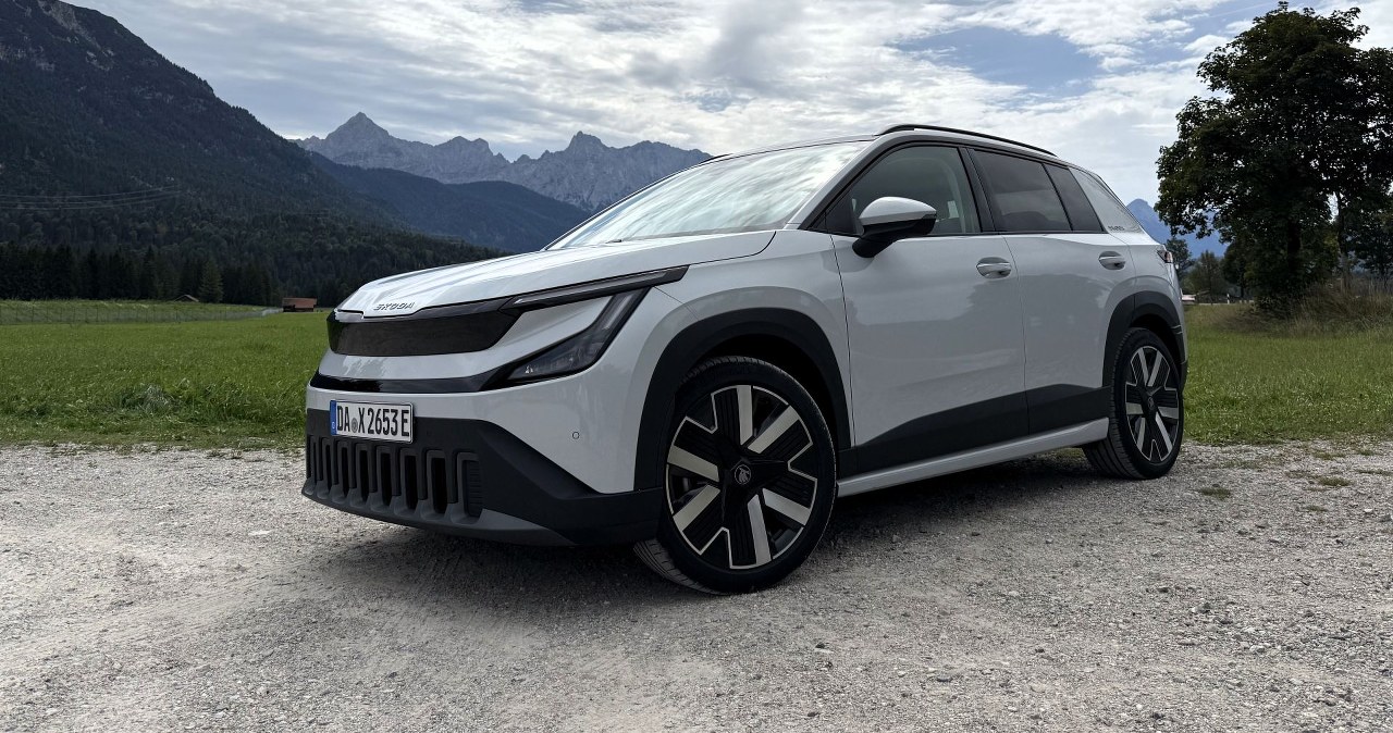Skoda Epiq jest większa w środku niż na zewnątrz. Oszczędna choćby pod górę
