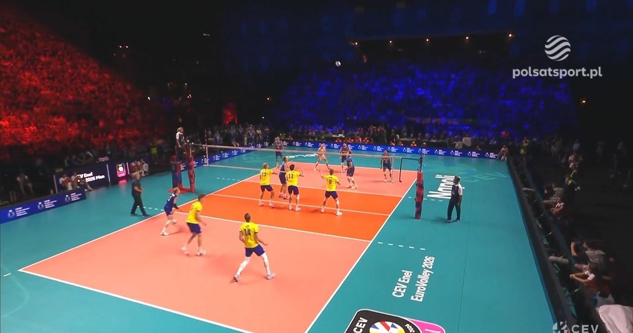 Włosi bez straty seta ze Szwecją na start siatkarskich ME [WIDEO]
