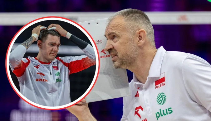 Jednego siatkarza Grbić przyspawał do ławki. Jest reakcja zawodnika