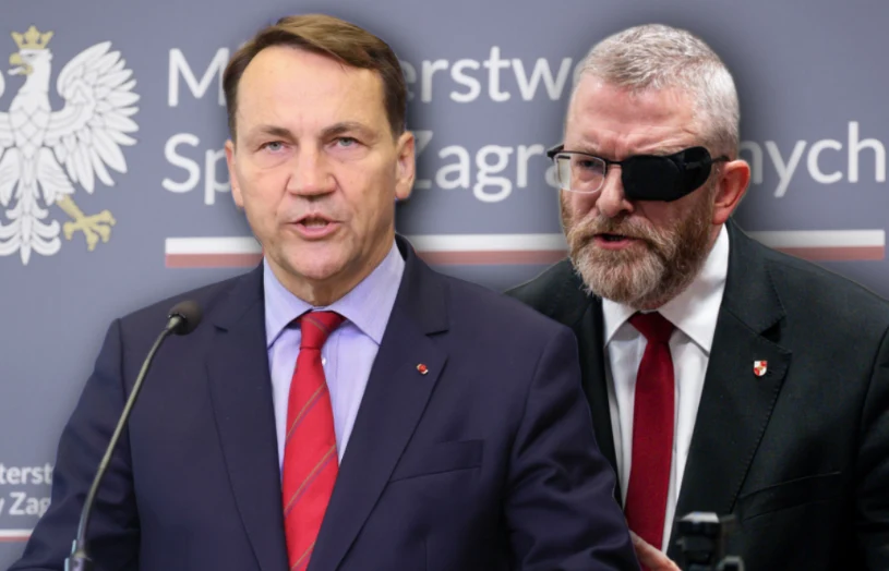 Braun ma "królować" w ukraińskich mediach. Sikorski: Wielki wstyd dla kraju
