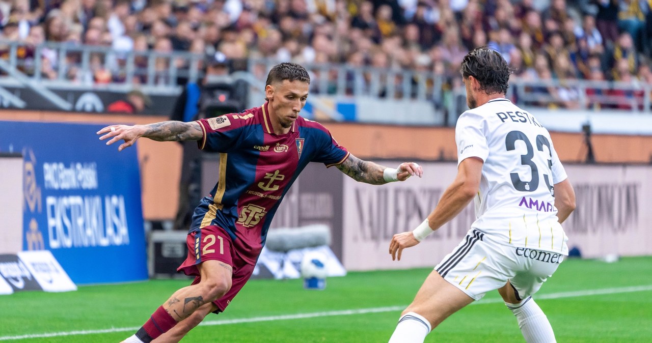 Piękny gol, potem błysk debiutanta w Szczecinie. Beniaminek krok od dna