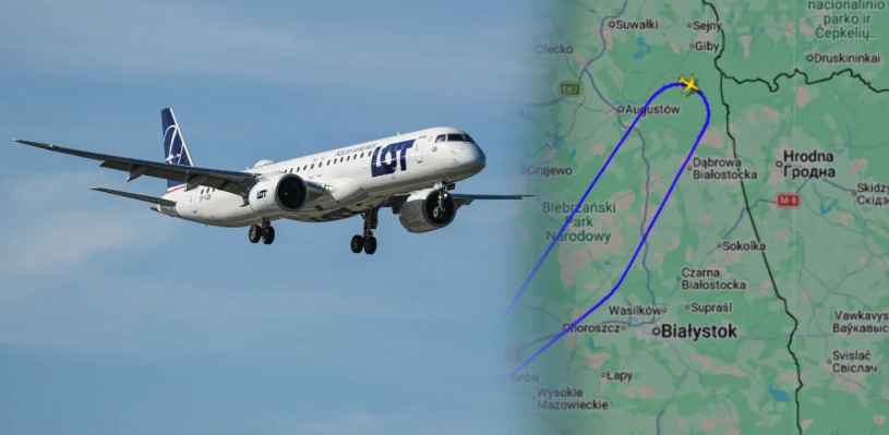Alarm na Litwie, nowe informacje. Polski samolot musiał zawracać