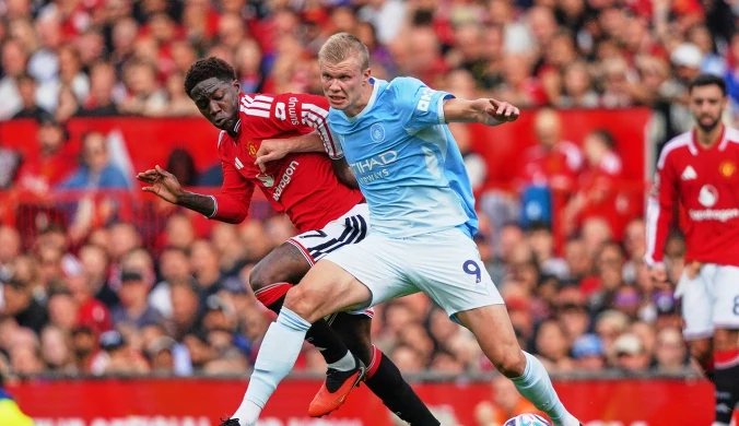 Czerwień dla City, Haaland uciszył United. Wrzało w derbach Manchesteru