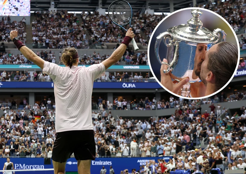 Kuriozalna scena w finale US Open. 9 sekund chaosu. Wszyscy wstali