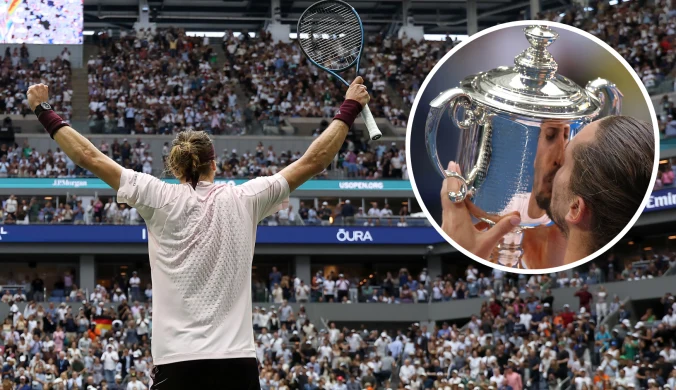 Kuriozalna scena w finale US Open. 9 sekund chaosu. Wszyscy wstali