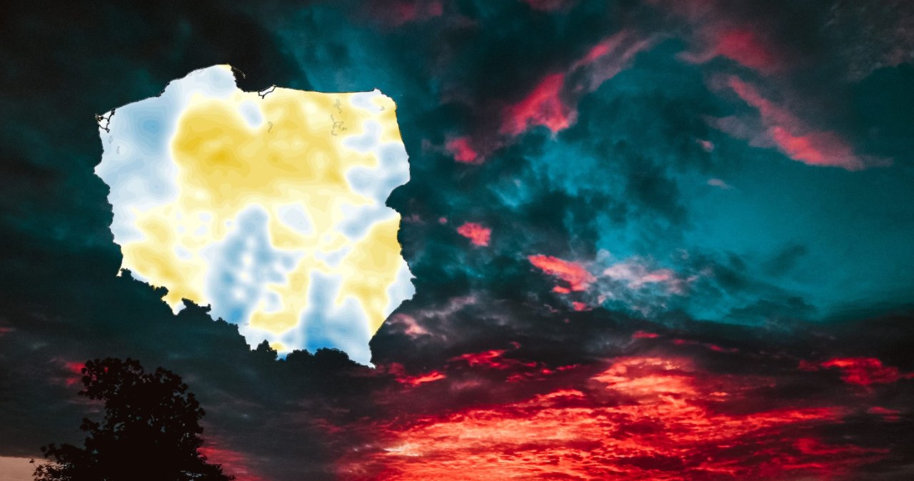"Od południa do późnego popołudnia". Może zagrzmieć i popadać