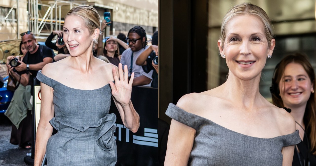 57-letnia Kelly Rutherford zachwyca na New York Fashion Week. Co za styl!