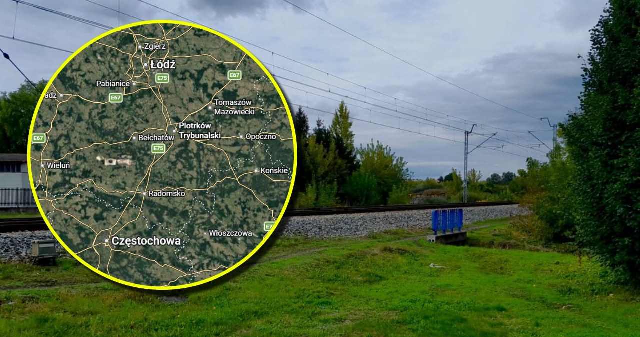 Radomsko. O krok od tragedii na torach. Dziewczynki chciały zrobić zdjęcia