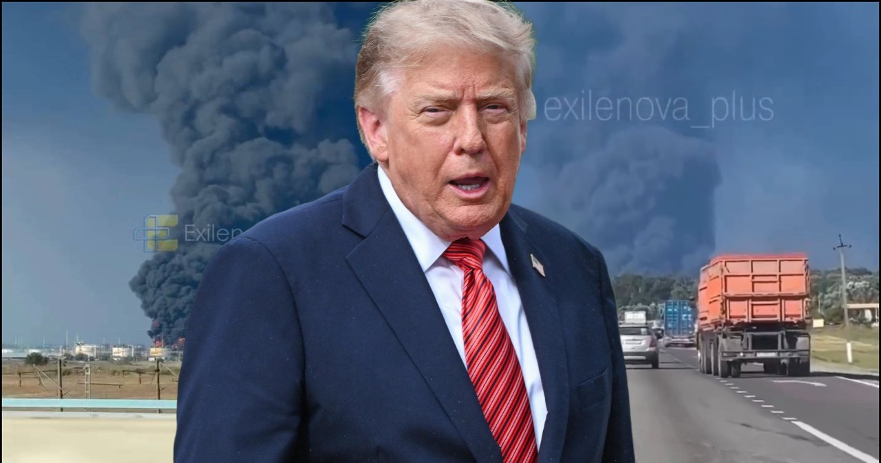 Ukraińcy na przekór Trumpowi. Rosyjska rafineria stanęła w ogniu