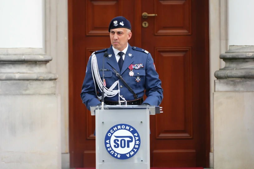 Spór o odwołanie komendanta SOP. Nowa decyzja Karola Nawrockiego