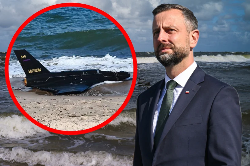 Rosyjski dron wyłowiony z Bałtyku. Kosiniak-Kamysz pokazał zdjęcie