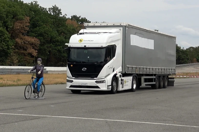 Euro NCAP wzięło się za ciężarówki. Chińska konstrukcja zaskoczyła