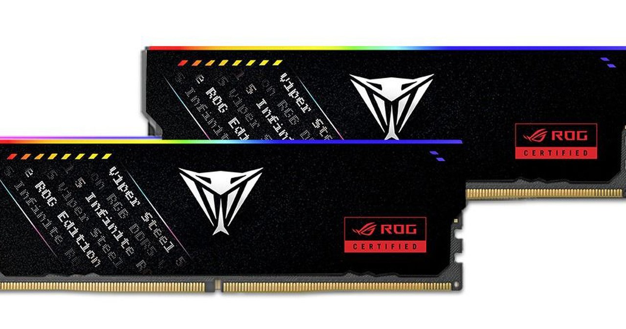 Patriot i ASUS ROG łączą siły. Nowe pamięci DDR5 osiągają 7600 MT/s