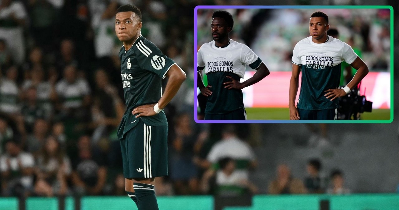 Mbappe i Vinicius odmówili współpracy, burza w Hiszpanii. Nagrano ich