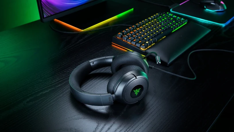 Razer prezentuje słuchawki Kraken V4 X z technologią Sensa HD Haptics