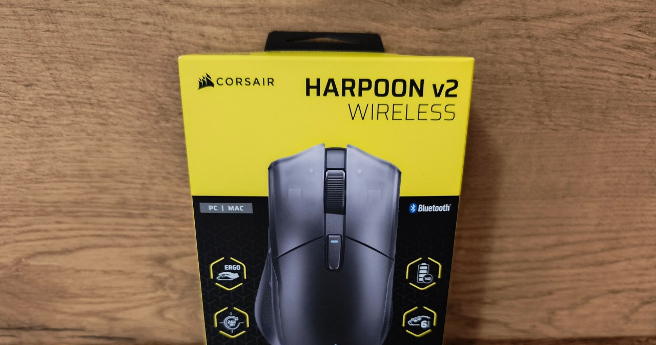 Corsair Harpoon V2 Wireless: Mały gryzoń z wielkimi aspiracjami