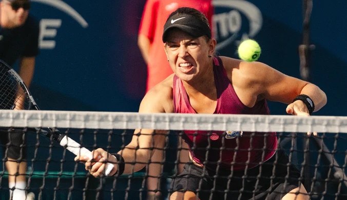 Setbol dla turniejowej "2", tie-break dla Polki. I demolka o 1/4 finału