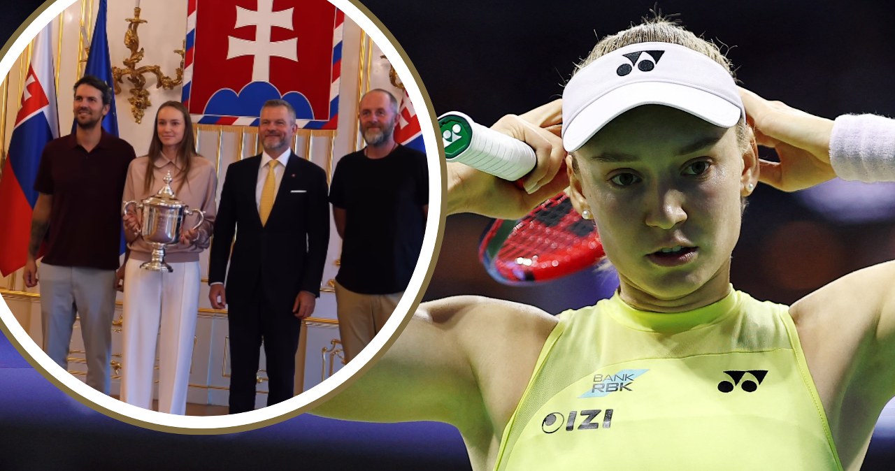 Decyzja Rybakiny po US Open. Wizyta w Pałacu. Prezydent Słowacji ujawnia