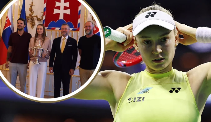 Decyzja Rybakiny po US Open. Wizyta w Pałacu. Prezydent Słowacji ujawnia