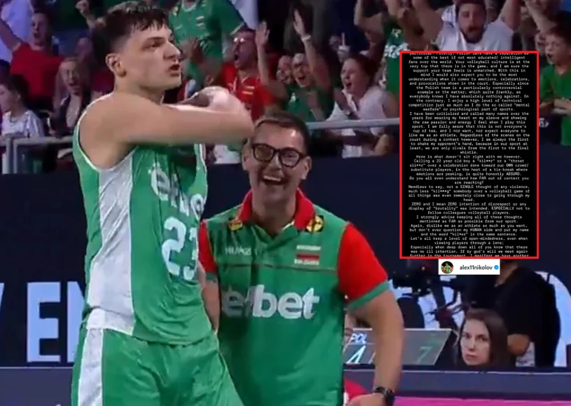 Gest siatkarza wywołał burzę. Teraz zwraca się do Polaków. "Absurdalne"