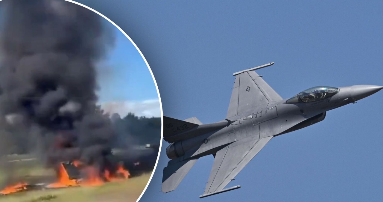 USA – Michigan: Katastrofa myśliwca F-16. Pilot się katapultował USA – Michigan: Katastrofa myśliwca F-16. Pilot się katapultował
