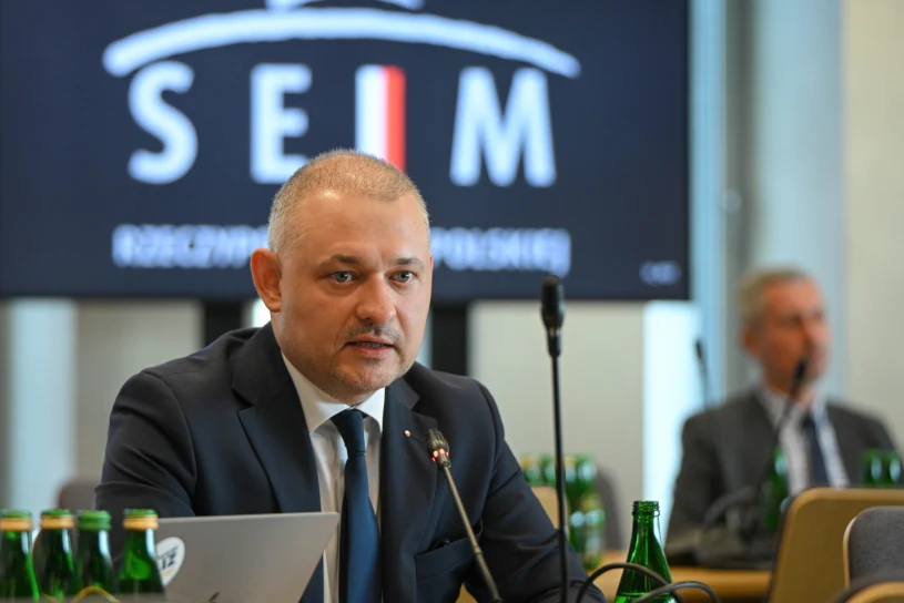 Poseł Król doprowadzony do Prokuratury Europejskiej w Katowicach