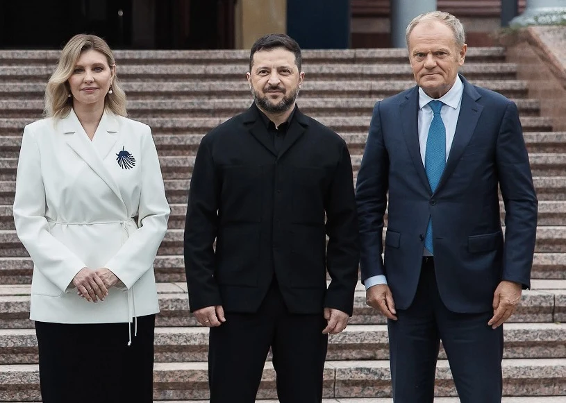 "Czekają nas ciężkie miesiące". Donald Tusk w Ukrainie