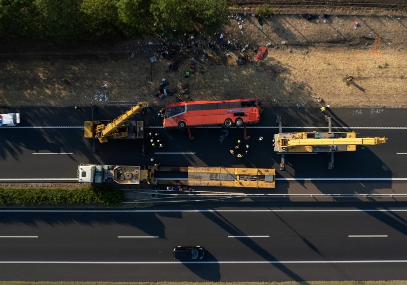Wypadek polskiego autokaru na Węgrzech. Nowe informacje w sprawie kierowcy