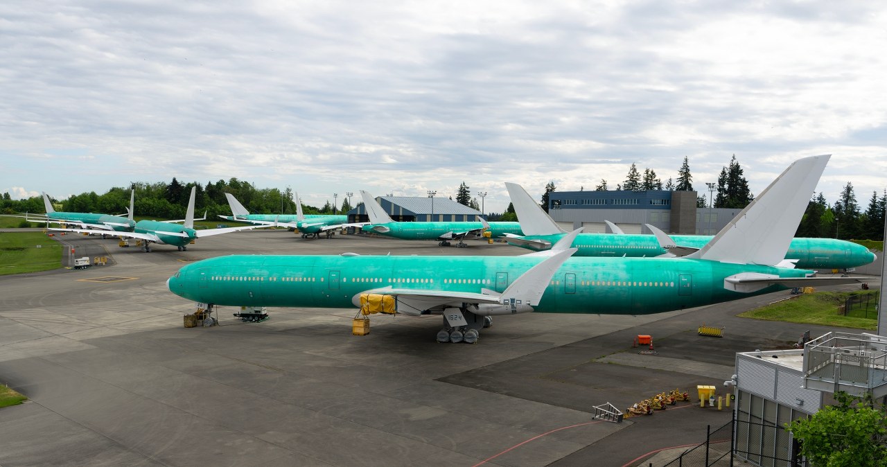 Boeing 777-9 poszedł na złom. Nigdy nie wzbił się w powietrze