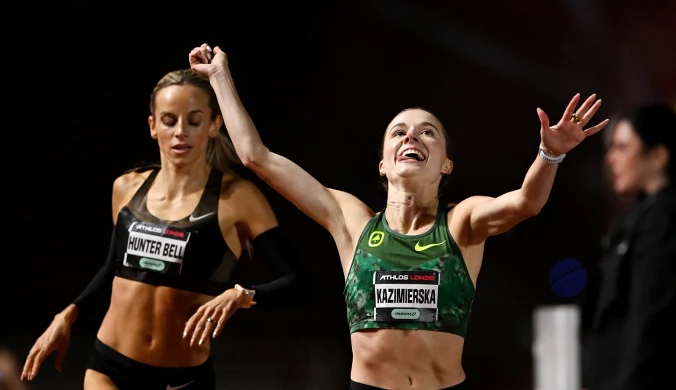 Niewiarygodna końcówka, 11 setnych różnicy. Kazimierska goniła Hunter Bell