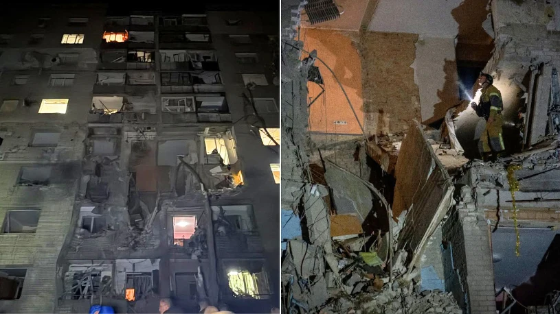 "Absolutnie nieludzki atak". Rosjanie zrzucili bombę szybującą