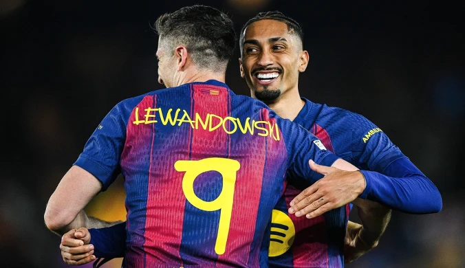 Zderzył się z rolą Lewandowskiego. Raphinha o roli napastnika w Barcelonie
