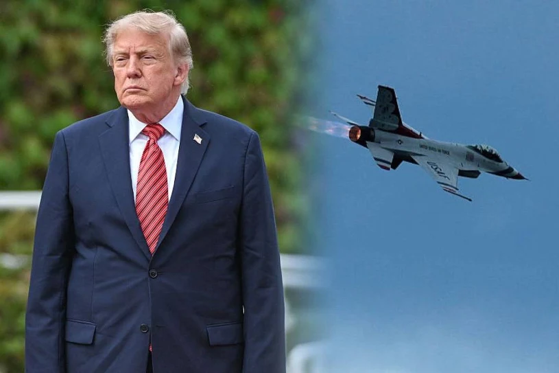 Przechwycili samolot, był tuż nad rezydencją Trumpa. Wystrzelono flary