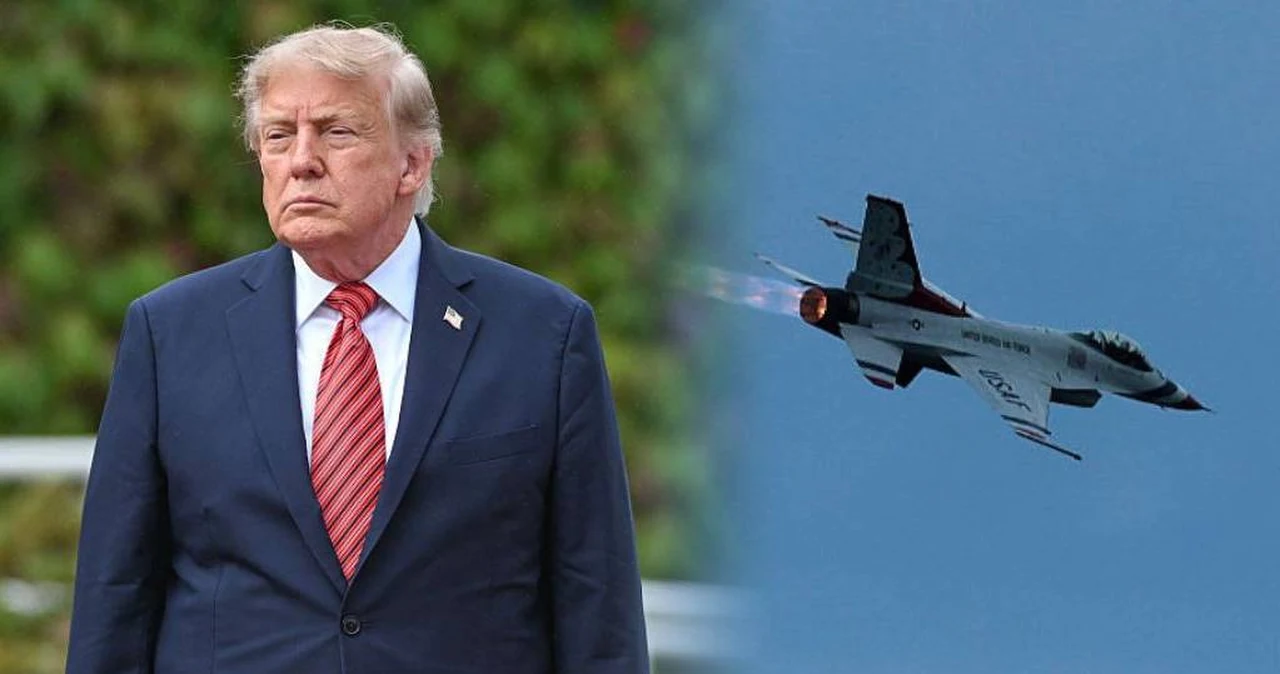 Zdjęcie do aktualności: Przechwycili samolot, był tuż nad rezydencją Trumpa. Wystrzelono flary